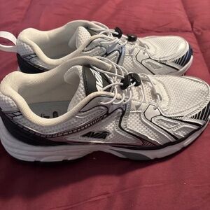 Avia White and Black Women's Sneakers